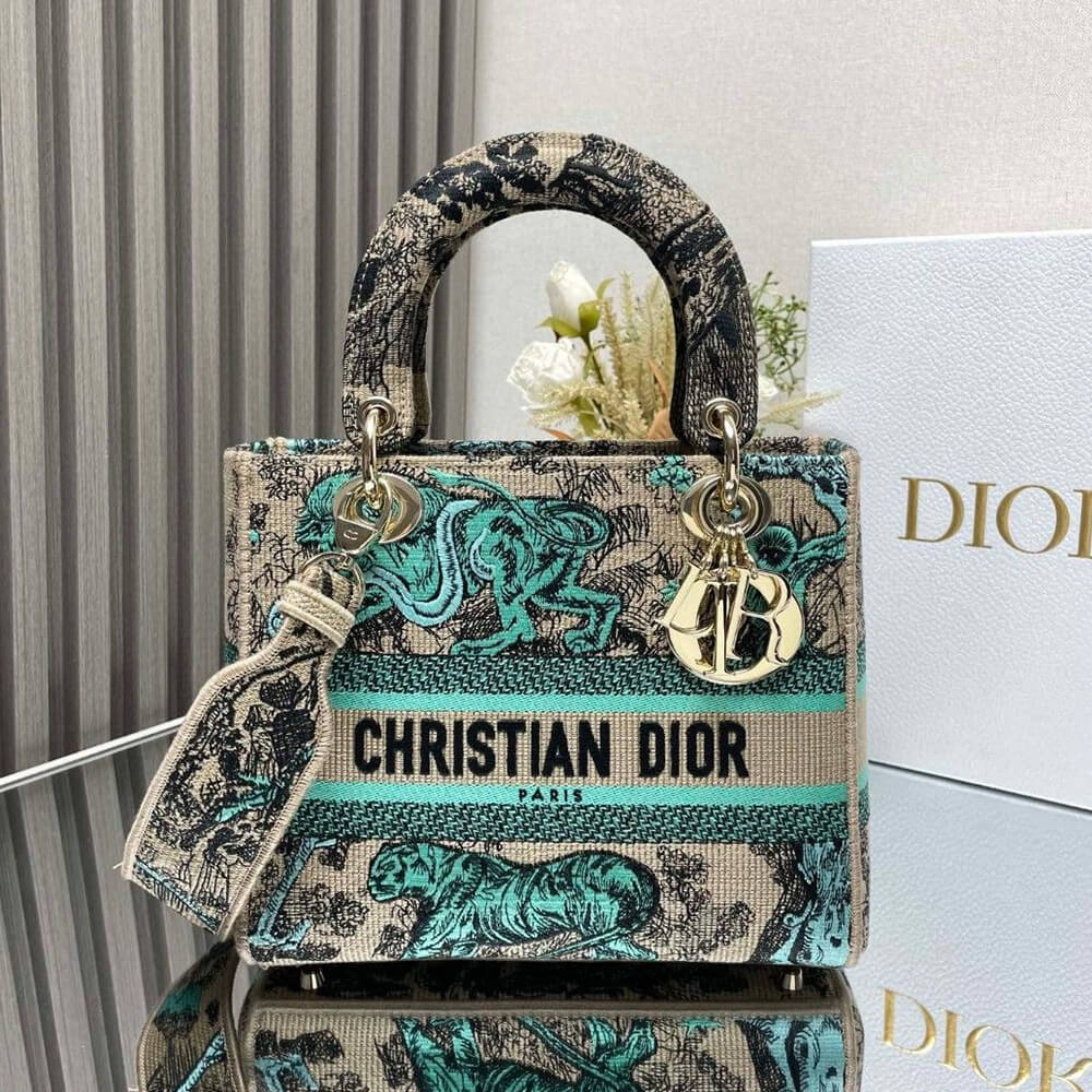 Medium Dioriviera Lady D-Lite Bag