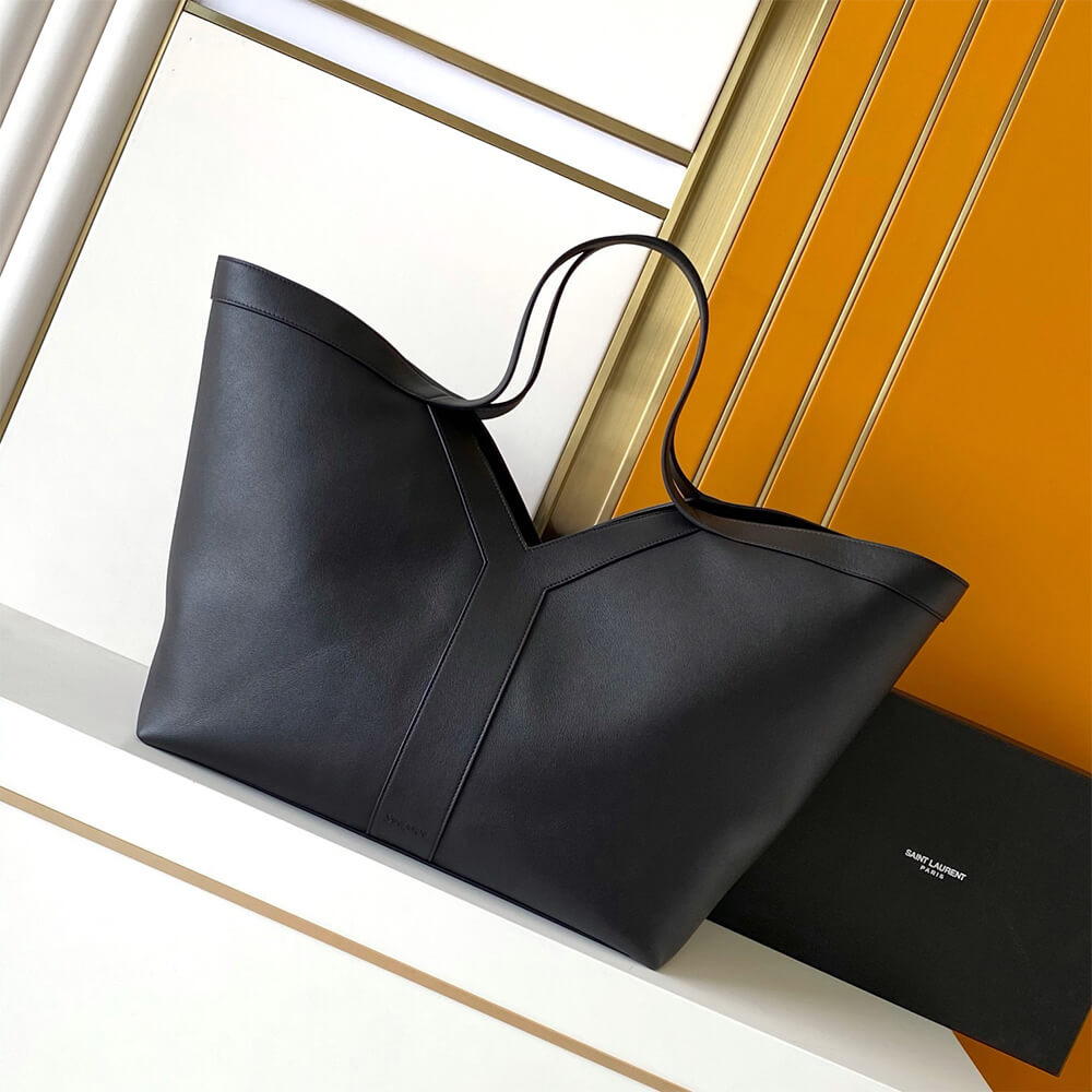 YSL Y TOTE IN LEATHER(HIGH-END GRADE)