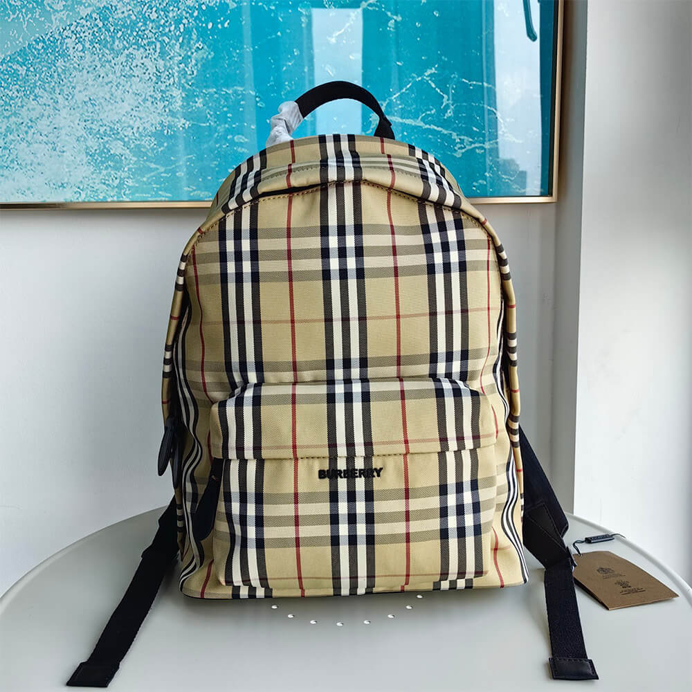 Burberry Check Backpack