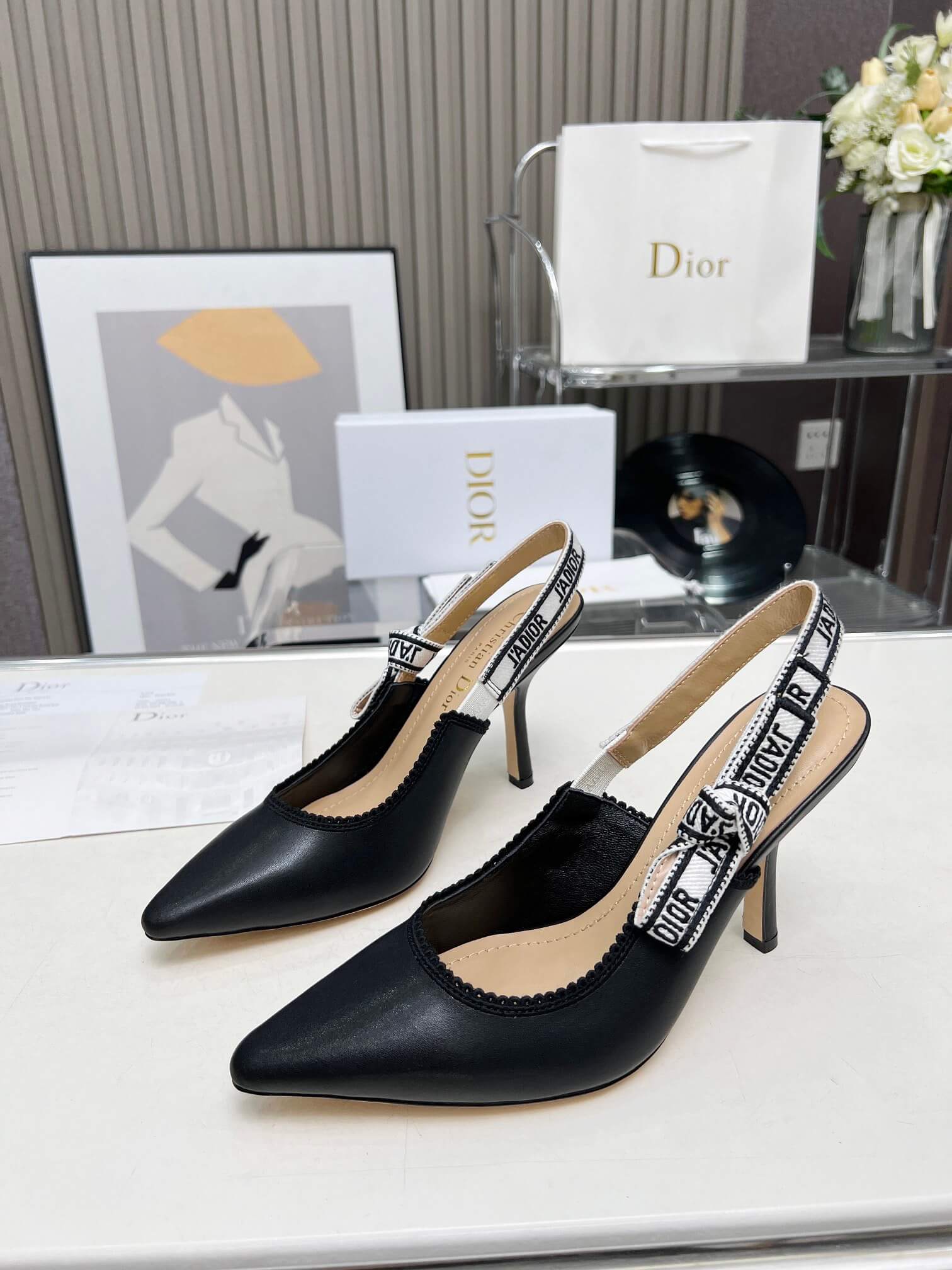 J Adior Slingback Pump